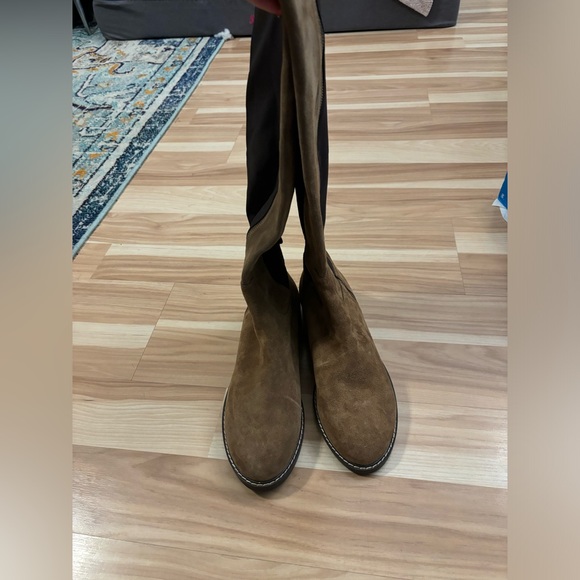 Donald J Pliner Women’s Isla Suede Riding Boot in Brown Size 11 New - Picture 10 of 14